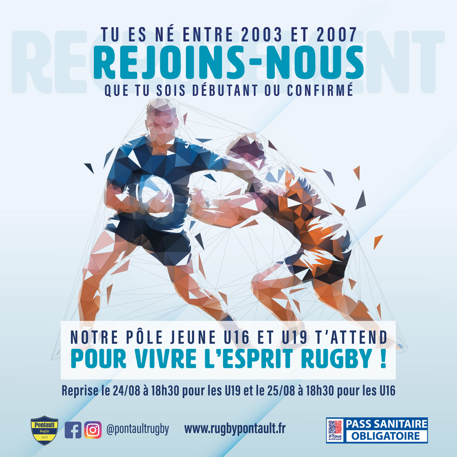 Reprise U16 et U19