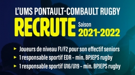 Recrutement saison 2021-2022