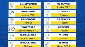 Calendriers EDR et M14