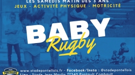 Inscription baby rugby