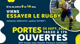 Journée Portes Ouvertes de l'Ecole de Rugby