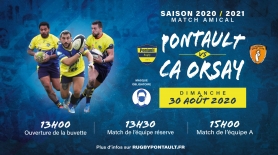 Match amical contre CA Orsay à Pontault