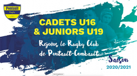 Recrutement cadets U16 et juniors U19 pour la nouvelle saison