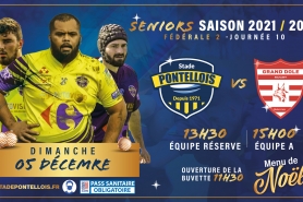 Match seniors Pontault - Grand Dôle 05/12/2021