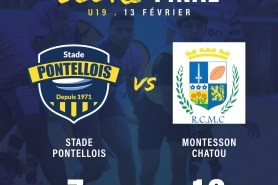 Match Juniors 12/02/2022 vs Montesson Chatou