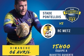 Match seniors Pontault - Metz 10/04/2022