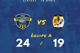 Match seniors Pontault - Metz 10/04/2022