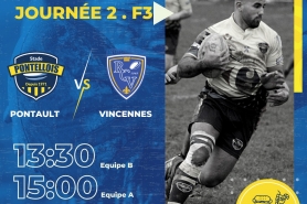 Match seniors Pontault - Vincennes 25/09/2022