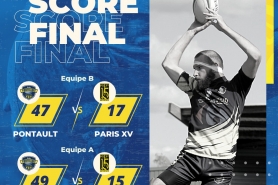 Match seniors Pontault - Paris XV 09/10/2022